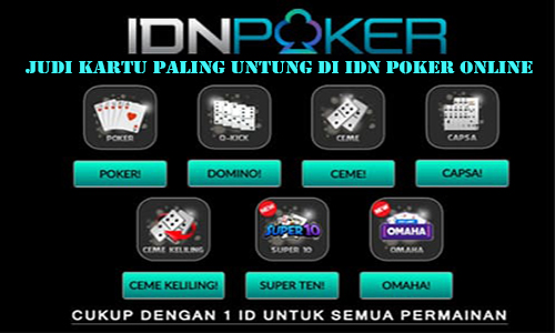 Beberapa Game Popular Poker Atau Kartu Online Di Indonesia Sekarang ini 